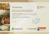 mentoralo intezmeny tanusitvany